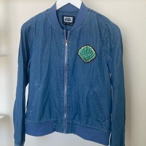 Little Mermaid Bomber Jacket